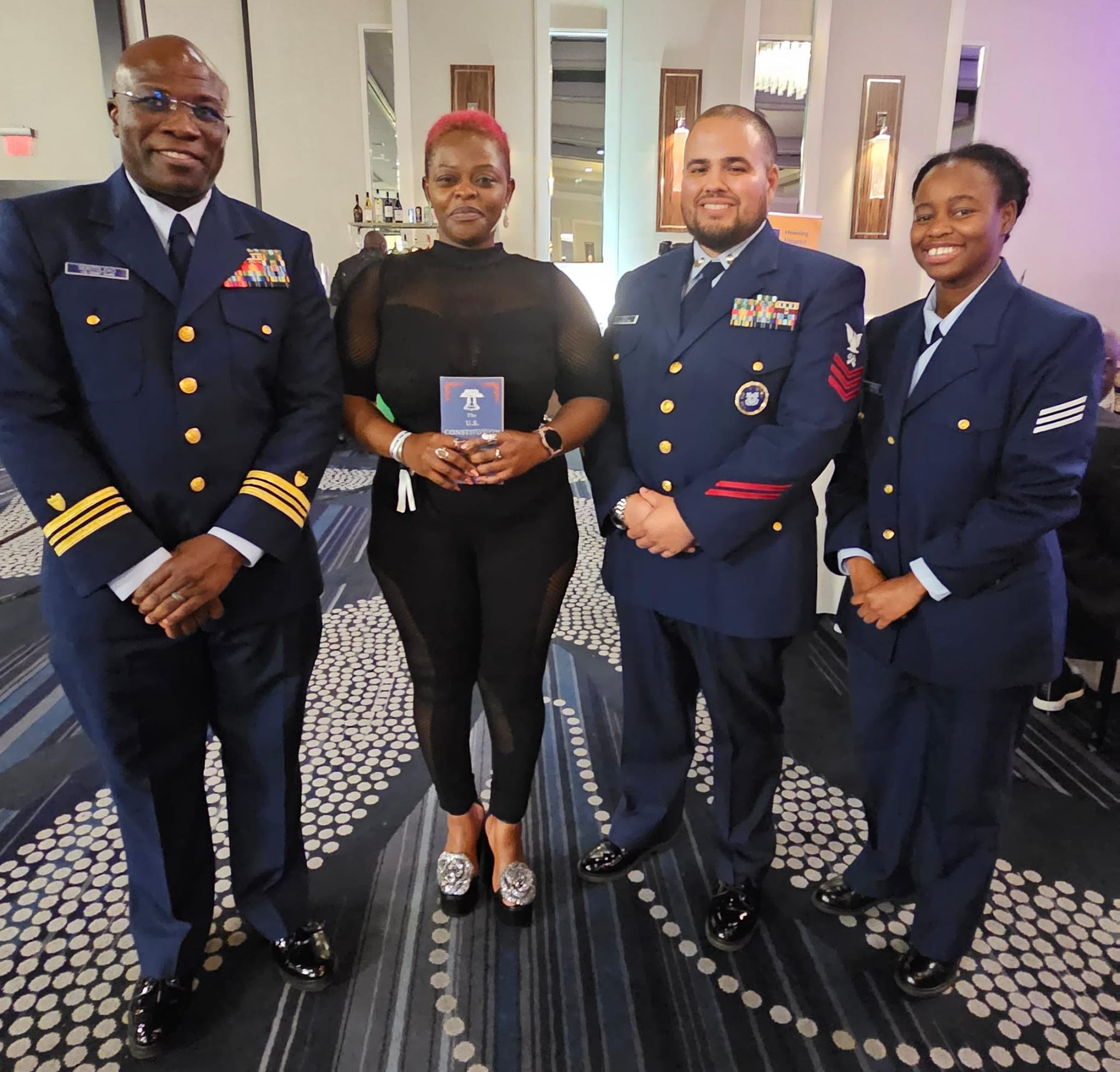 Lt Cmdr Simon Sekitoleko Pioneers policy that allows Green Card holders to join U.S. Coast Guard