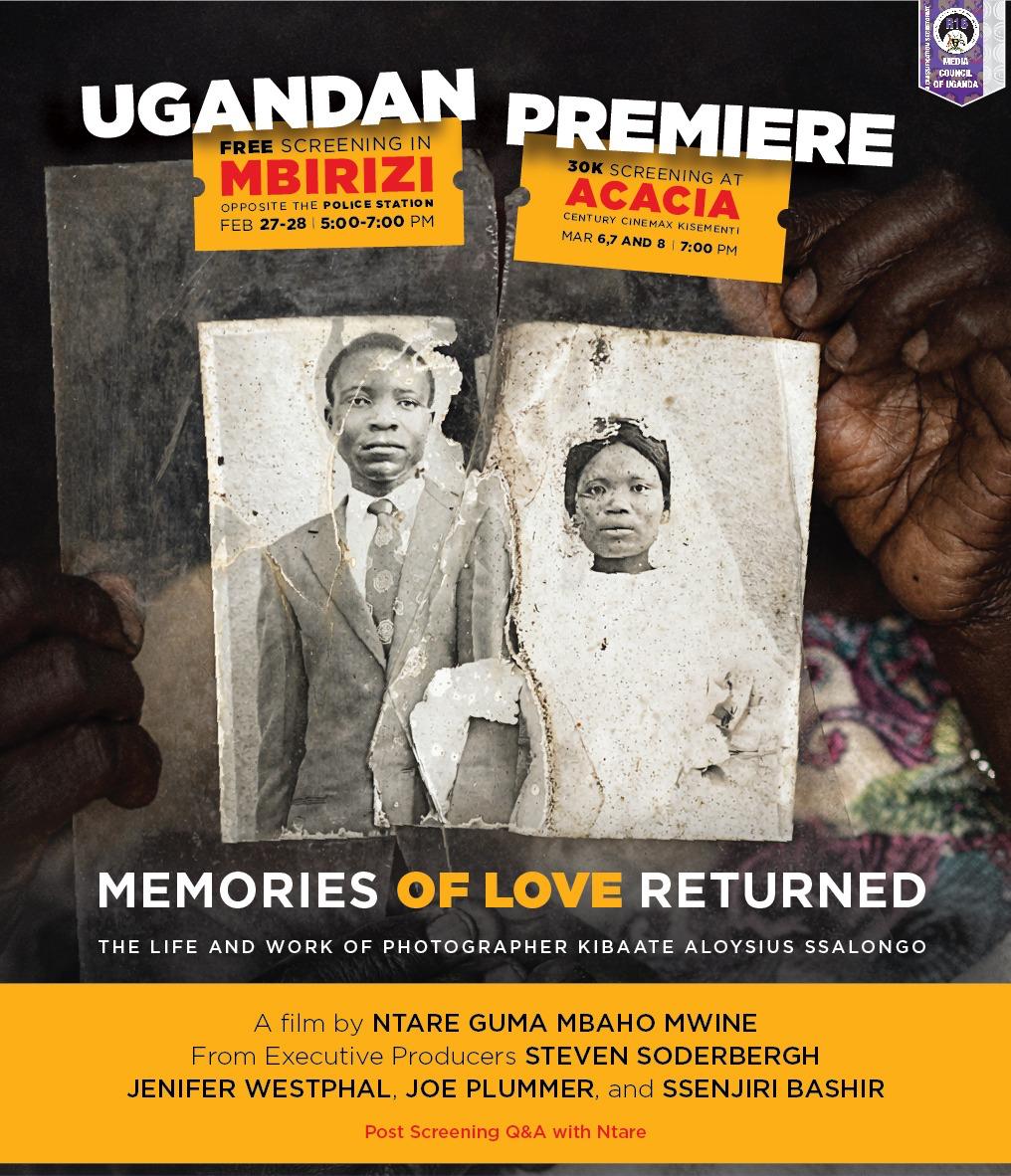Memories of Love Returned – An Award-Winning Film by Ntare Guma Mbaho Mwine Comes Home