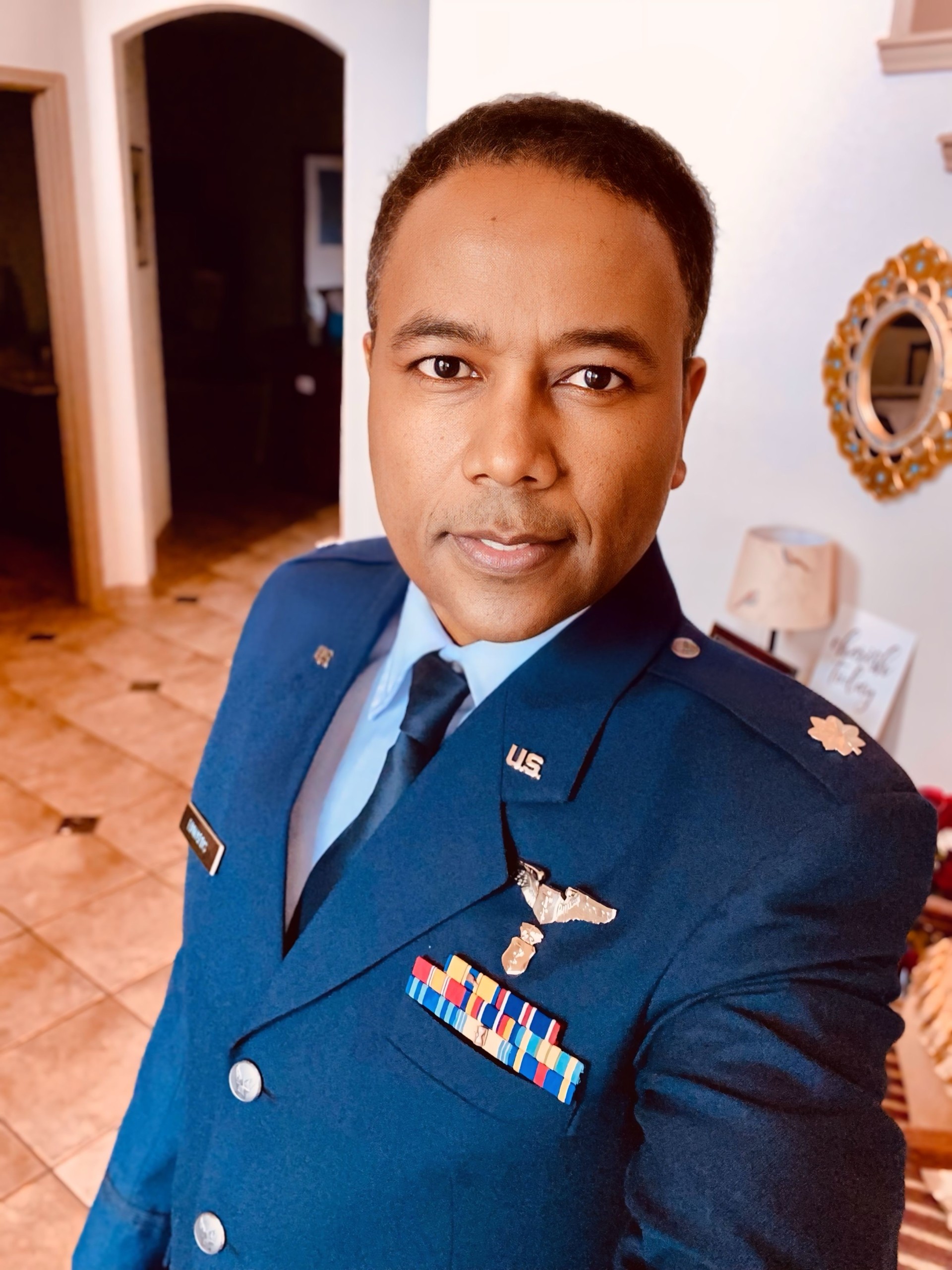 Ugandan-Born Dr Ivan Edwards attains prestigious promotion in U.S. Air Force Reserve