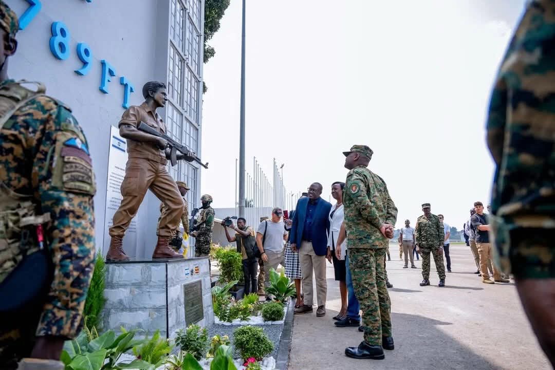Uganda Unveils Monument Honouring PM Benjamin Netanyahu’s Brother at Entebbe Airport