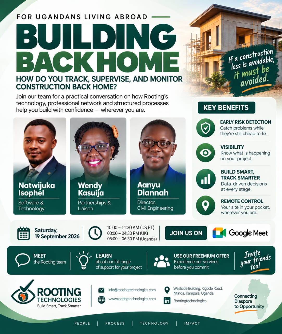 Building Back Home? Join the Rooting Technologies Team For an Online Conversation